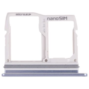 Nano SIM Card Tray + Micro SD Card Tray for LG Wing 5G Blue - 1