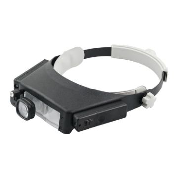 Picture of 81007-P LED Light Head-Mounted Electronic Repair Tool Magnifying Glass