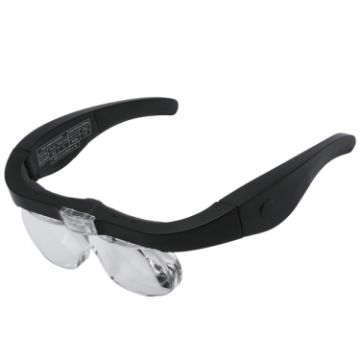 Picture of 11537DC 1.5X/2.5X/3.5X/5X Rechargeable LED Light Glasses Magnifier