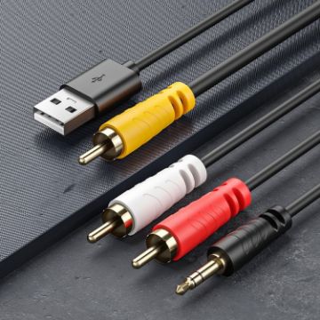 Coaxial Audio to 3.5mm + Dual RCA Converter - Buy Now - 1