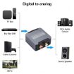 Digital to Analog Coaxial Audio Converter + USB & Optical Fiber Cable - 5