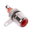 10pcs Small RCA Soldered Lotus Master AV Socket Audio Connector (Red) - 4