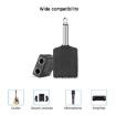 10pcs 6.5mm Male Mono To Dual 6.5mm Female Audio Connector - 4