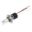 2 PCS H4 Car Auto LED Bulb Ceramic Insulation Socket Holder - 5