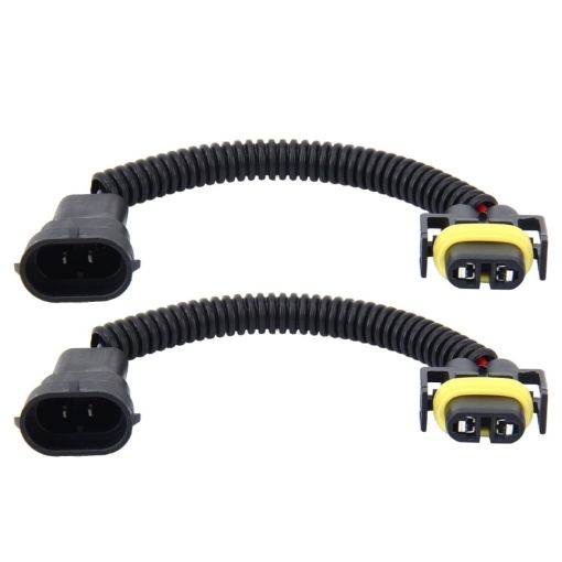 2 PCS H11 Car HID Xenon Headlight Male to Female Conversion Cable - 1