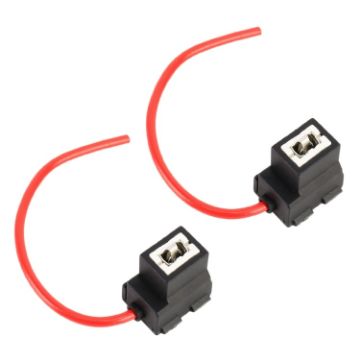 Picture of 2 PCS Car H1/H3 Bulb Holder Base Female Socket with Wire