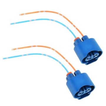 Picture of 2 PCS Car 9005 Bulb Holder Base Female Socket with Wire