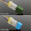10 PCS 5 PIN Relay Holder Base with Wire - Shop Now - 5