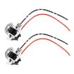 TK-305 H7 Halogen Lamp Socket Car Bulb Holder Base with Cable - 1