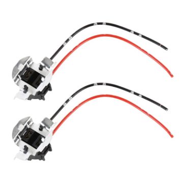 Picture of 1 Pair TK-305 H7 Halogen Lamp Socket Car Bulb Holder Base with Cable