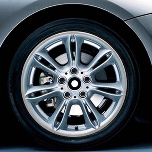 15 inch Luxury Car Wheel Hub Reflective Sticker - 1