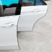 Picture of 8m Universal DIY Carbon Fiber Rubber Auto Car Door Edge Seal Scratch Protector Decorative Strip (Orange)