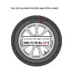 Picture of Motorcycle 18inch Wheel Stickers Modified Wheel Reflective Stickers (Silver)
