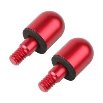 Picture of 2 PCS Car Rear Anti-collision Tail Cone for Mercedes Benz Smart 2009-2014, Style:Round (Red)
