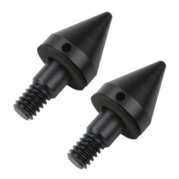 Picture of 2 PCS Car Rear Anti-collision Tail Cone for Mercedes Benz Smart 2009-2014, Style:Pointed (Black)