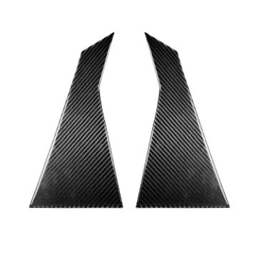 Picture of 2 PCS Car Carbon Fiber Rear A Pillar Decorative Sticker for Infiniti FX 2009-2013/QX70 2014-, Left and Right Drive Universal