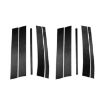 Car Carbon Fiber Door Window Pillar Sticker for Volvo XC90 2003-2014 - 1