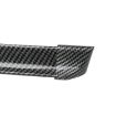 Universal Car Tail Wing Top Paste, 3.5cm Carbon Fiber Black - 4