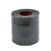 1m Car Bumper Anti-Collision Strip, Carbon Fiber Black 10cm - 1