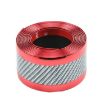 1m Car Bumper Anti-Collision Strip, Two-color Red 7cm - 1