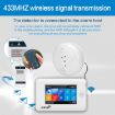 Wireless Smoke Detector Home Security Alarm System - 6
