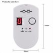 Combustible Gas Pipeline Digital Display Alarm with UK Plug - 2