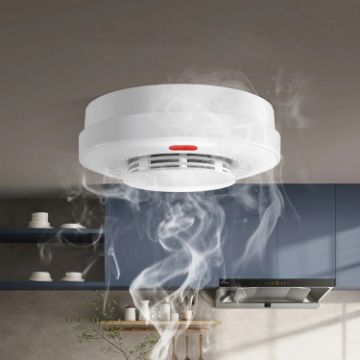 Picture of Intelligent Smoke Alarm Remote Fire Smoke Detector, Model: A600W WiFi