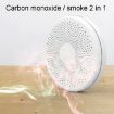 Picture of RH-WS11-W WiFi 2 In 1 Smoke Alarm Carbon Monoxide Composite Smoke Sensor