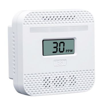 XY-C610 Car Mini CO Smoke Detector Alarm - Battery-Free - 1
