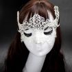 Picture of Halloween Masquerade Party Dance Sexy Lady Lace Fox Mask (Black)