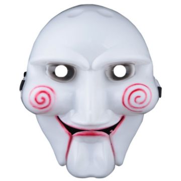 Picture of Halloween Mask Plastic Halloween Festival Party Fancy Saw Mask