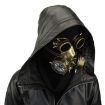 Picture of GM002 Halloween Dress Up Props Punk Style Gas Mask + Goggles Set (Gold)