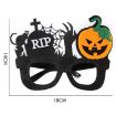 Picture of Halloween Decoration Funny Glasses Party Skeleton Spider Horror Props Cat Pumpkin