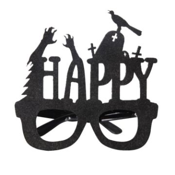 Picture of Halloween Decoration Funny Glasses Party Skeleton Spider Horror Props Tombstone