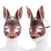 Picture of Halloween Easter Carnival Party Masquerade EVA Half Face Bunny Mask (White)
