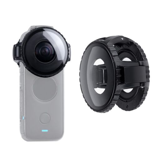 Insta360 One X2 Lens Guard Protective Glass Cover - Black - 1
