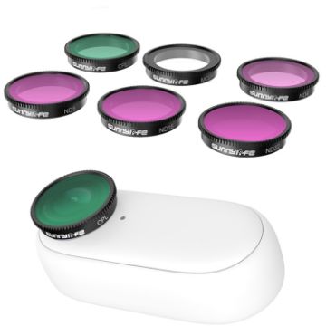 Picture of Sunnylife 6 in 1 CPL+UV+ND4+ND8+ND16+ND32 Filter For Insta360 GO 2