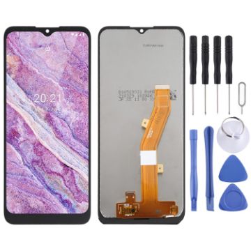 LCD Screen and Digitizer Assembly for Nokia C10 TA-1342 - Black - 1