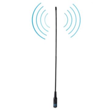Picture of NAGOYA NA-771 144/430MHz Dual Band Flexible Spring Whip SMA-F Handheld Radio Antenna for Walkie Talkie, Antenna Length: 38cm