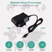 5V 2A USB-C Charger for Macbook, Google, LG - EU Plug - 4