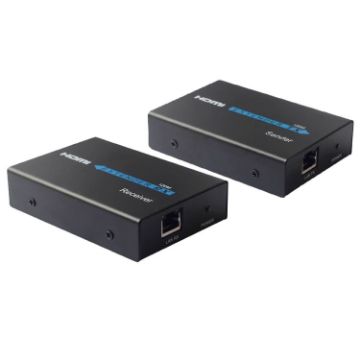 HDMI Extender over Single UTP CAT5e/6 Cable - 120m - Black - 1