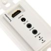 HDMI Cat5e/6 Wall Plate Extender - 50m - EU Plug - White - 6