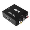 VK-126 Mini HD HDMI to AV/CVBS Video Converter Adapter - 2