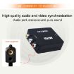 VK-126 Mini HD HDMI to AV/CVBS Video Converter Adapter - 8