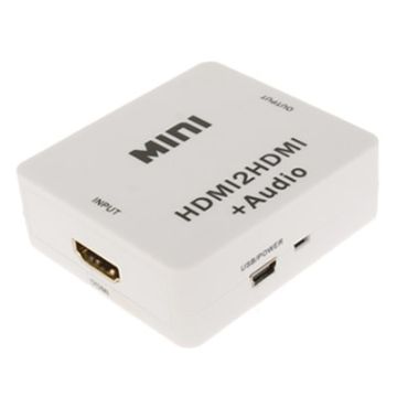 Mini HDMI to HDMI Audio Decoder - Compact Design, High Quality Sound - 1