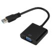 USB3.0 to VGA Converter Cable - 1080P Resolution (Black) - 1