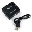 HOWEI HW-2109 Mini HDMI to VGA Converter - Black - 3