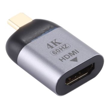Picture of Type-C Male Connector To HDMI Version 2.0 Adapter,Supports 3D Visual Effects