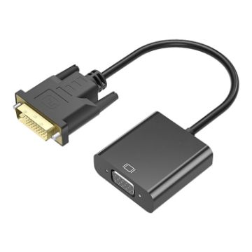 Picture of H66c VGA Male to HDMI Female Converter (Black)