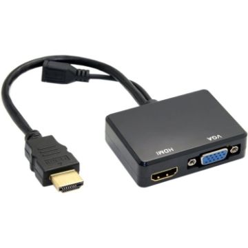 Picture of Multi-screen Display One-to-two HDMI to VGA Converter